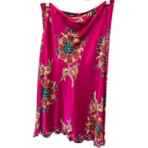 Beautiful silk Bebe skirt